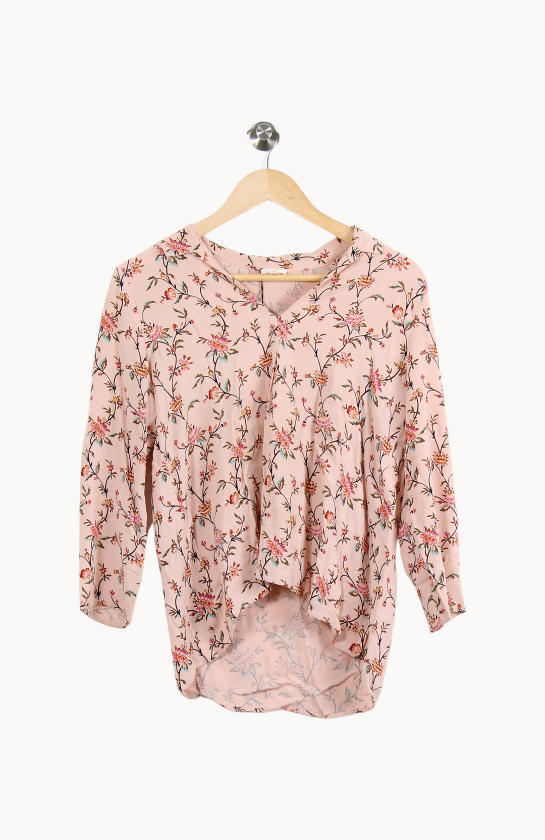 Blouse Rose à Fleurs - Taille S/36 de la marque Pablo | PARAD44685 - Vendu par Paradigme - Image 2