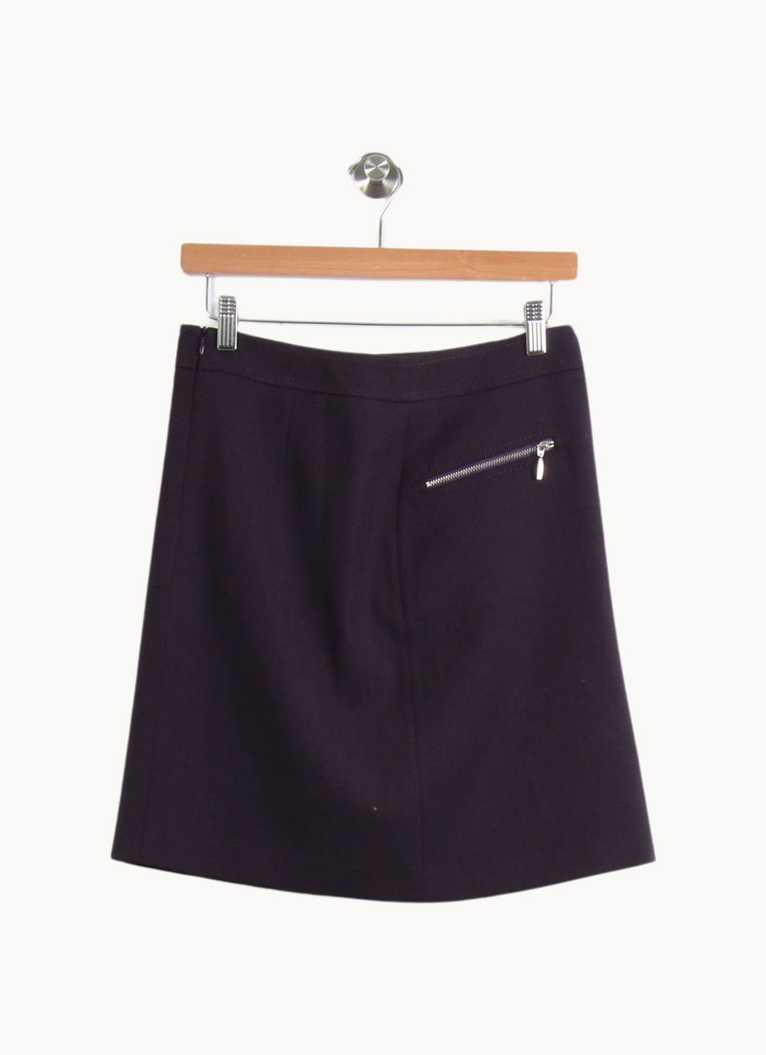 Jupe Trapèze Violette - Taille S/36 de la marque Maison 123 | PARAD39618 - Vendu par Paradigme - Image 4