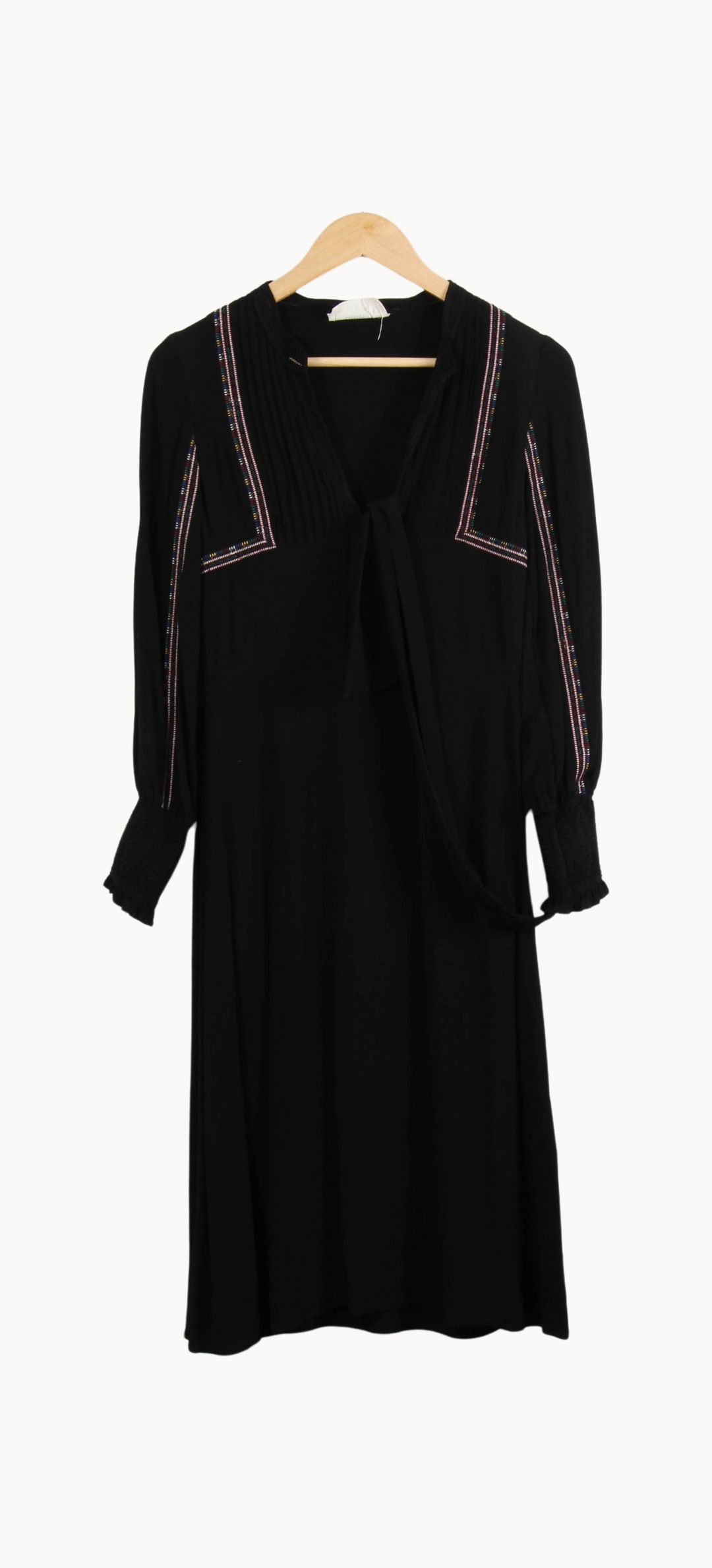 Robe Longue Noire - Taille XS/34 de la marque ba&sh | PARAD66638 - Vendu par Paradigme - Image 2