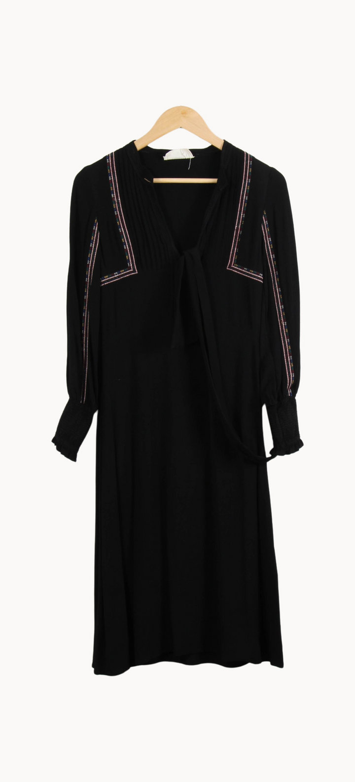 Robe Longue Noire - Taille XS/34 de la marque ba&sh | PARAD66638 - Vendu par Paradigme - Image 2