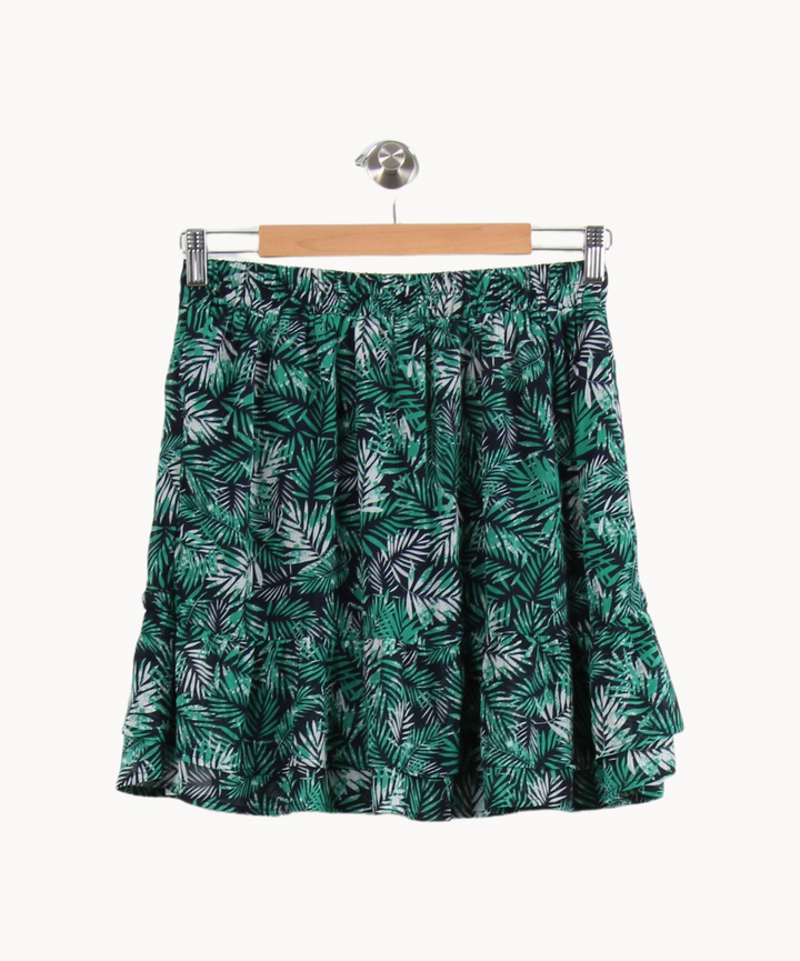 Jupe Volantée Verte et Noire - Taille S/36 de la marque Grace & Mila | PARAD65390 - Vendu par Paradigme - Image 4