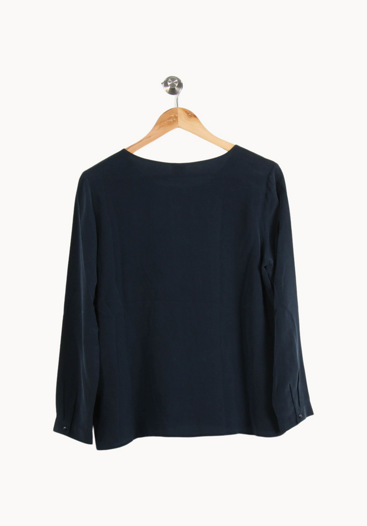 Blouse Bleue - Taille S/36 de la marque Des petits hauts | PARAD65236 - Vendu par Paradigme - Image 4