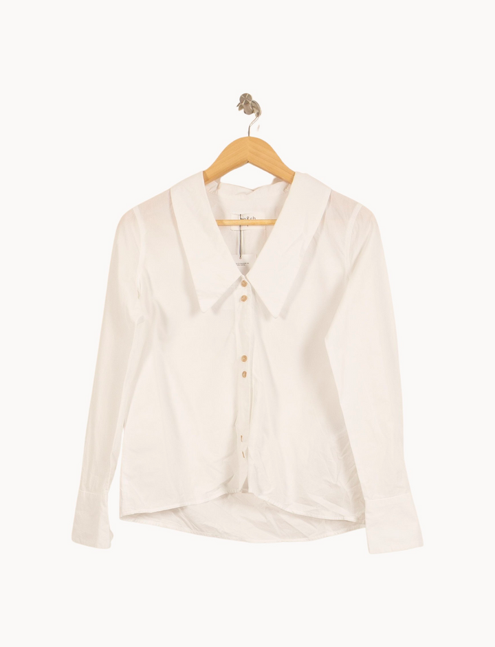 Chemise Blanche - Taille S/36 de la marque ba&sh | PARAD38015 - Vendu par Paradigme - Image 2