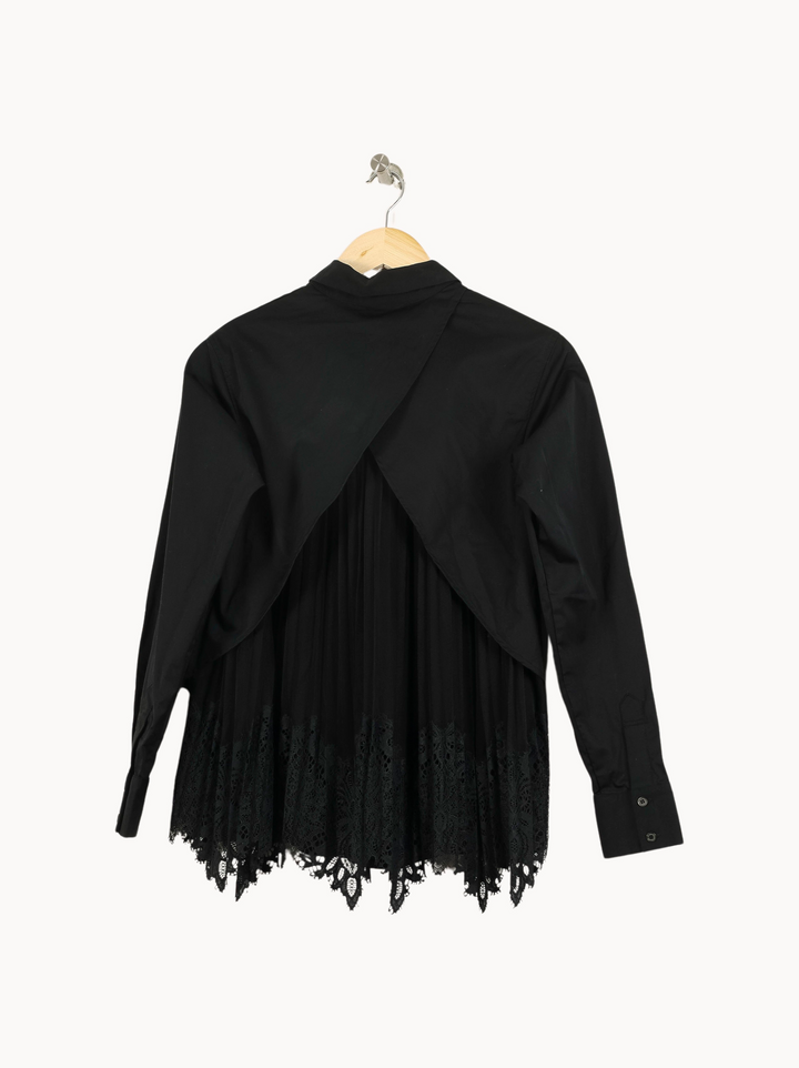 Chemise Noire - Taille XS/34 de la marque All Saints | PARAD52732 - Vendu par Paradigme - Image 4