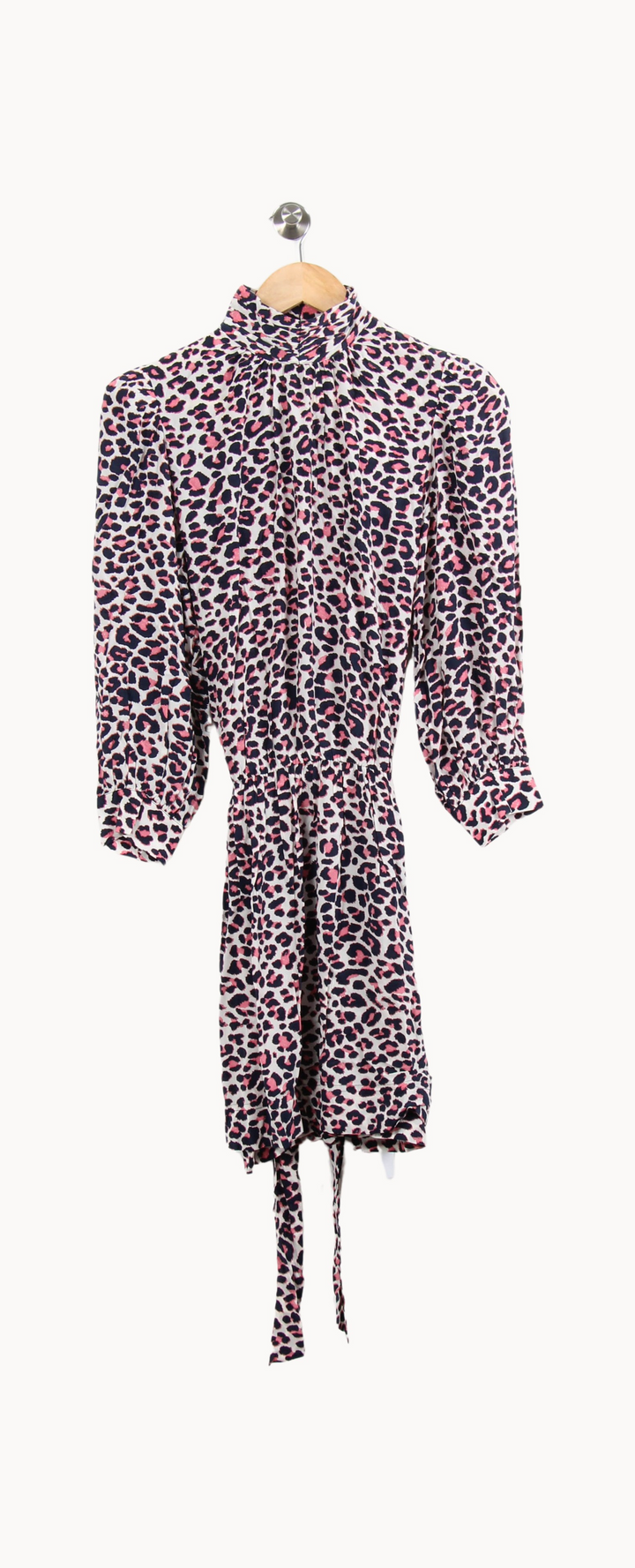 Robe Midi Rose et Noir - Taille XS/34 de la marque Zadig&Voltaire | PARAD53531 - Vendu par Paradigme - Image 4