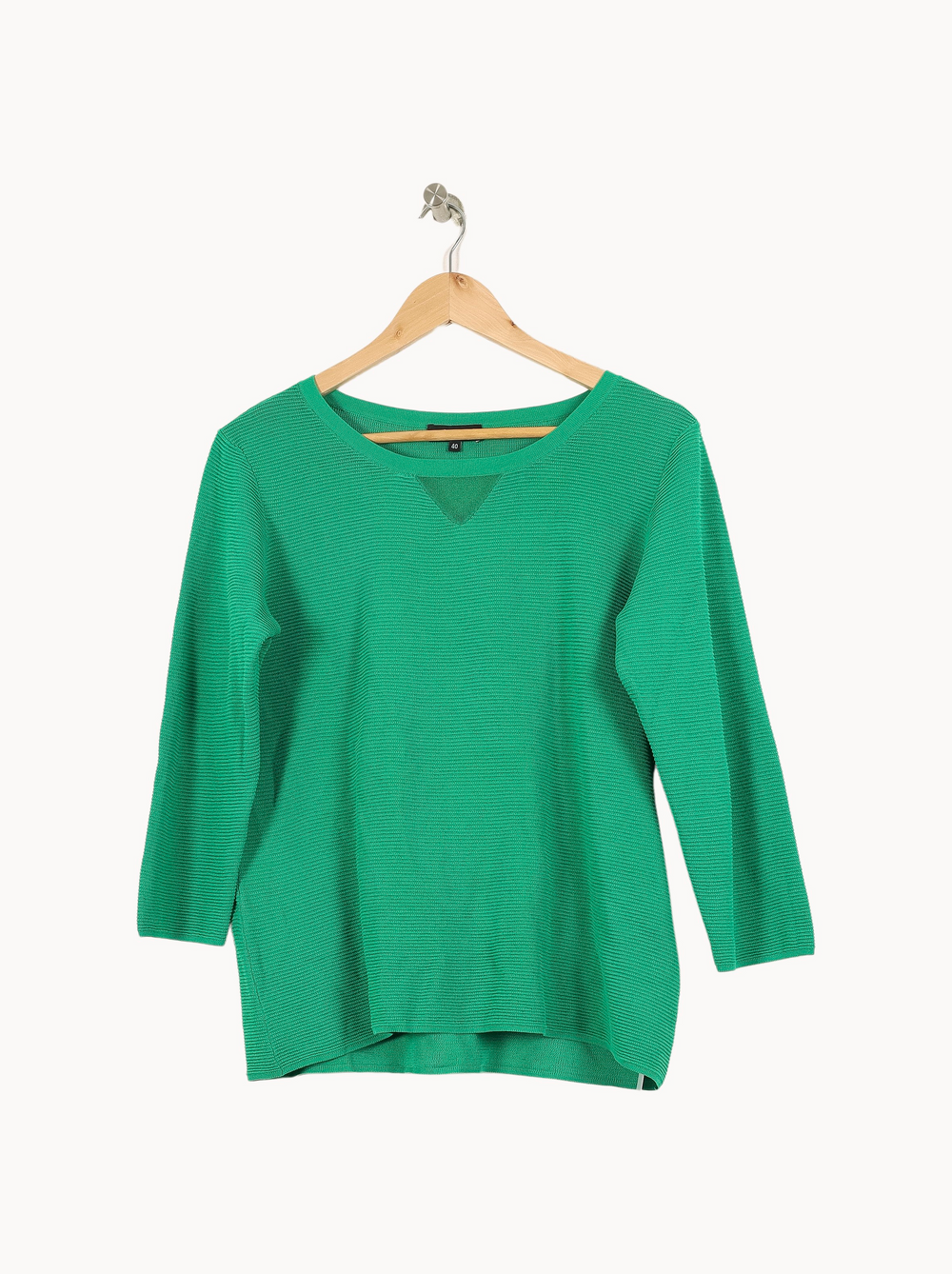 Pull Vert - Taille L/40 de la marque Caroll | PARAD54699 - Vendu par Paradigme - Image 2