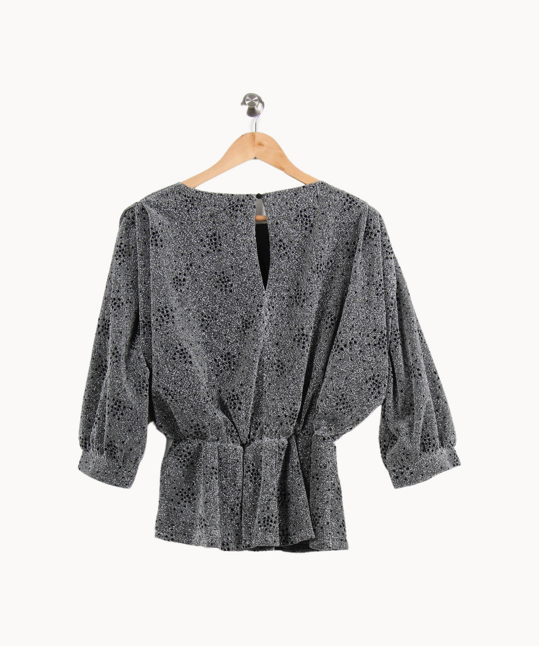 Blouse Grise - Taille S/36 de la marque Des petits hauts | PARAD65210 - Vendu par Paradigme - Image 4