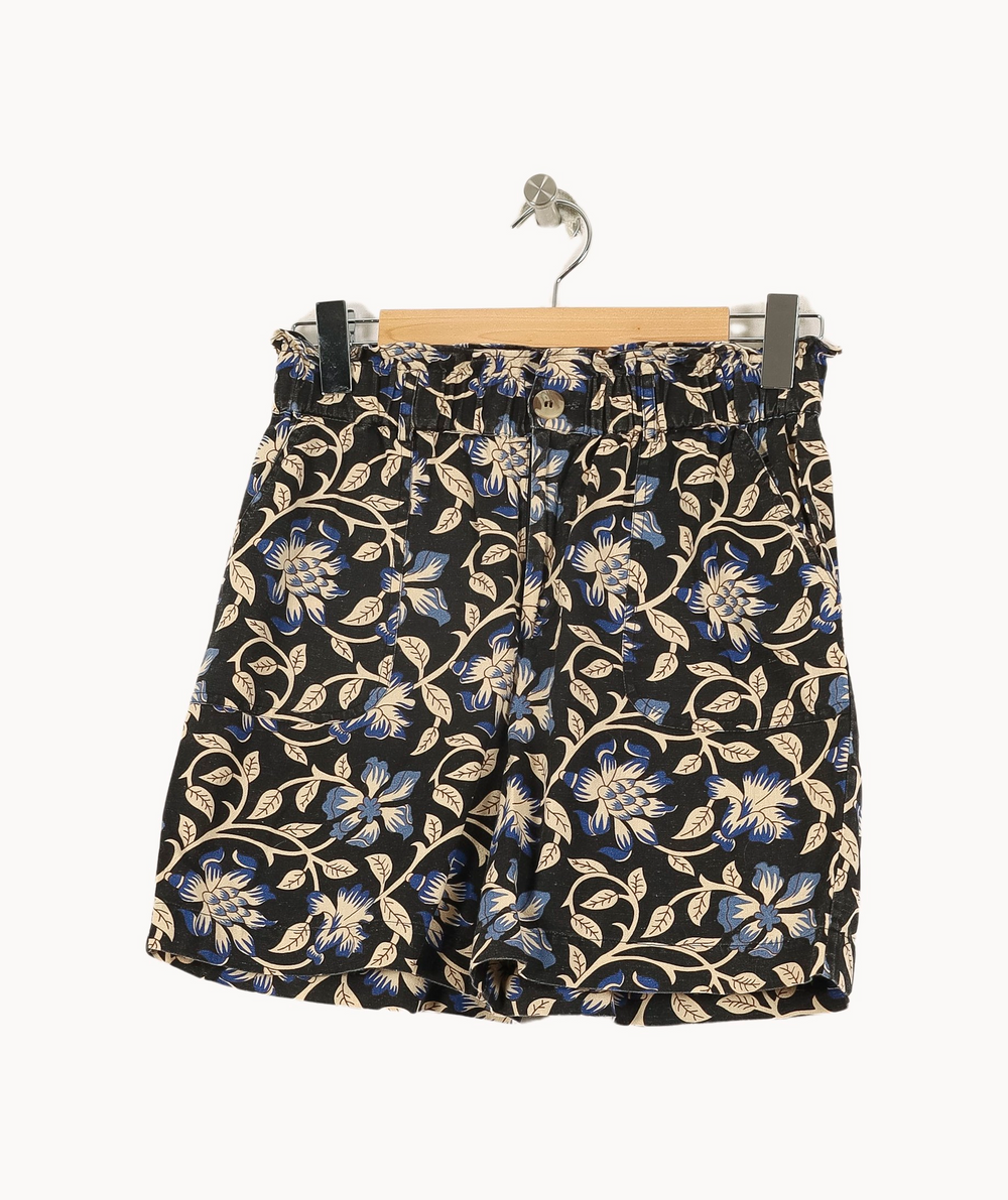 Short Bleu et Noir - Taille XS/34 de la marque Petite Mendigote | PARAD66933 - Vendu par Paradigme - Image 2