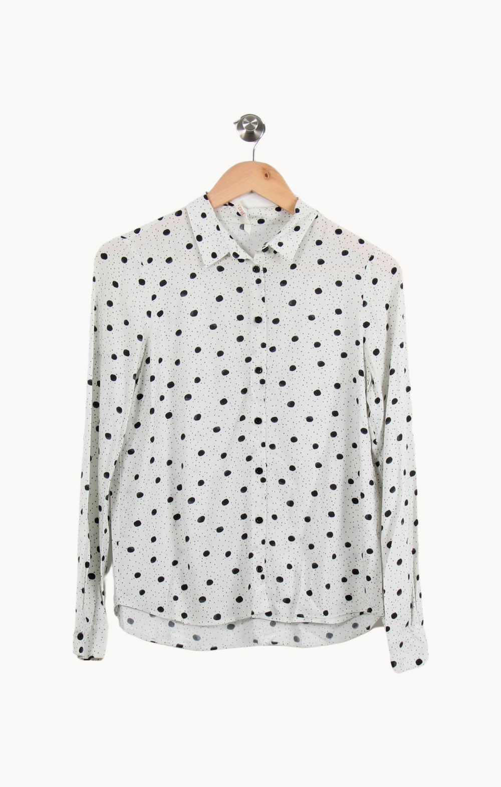 Chemise Blanche à Pois Noirs - Taille XS/34 de la marque I.Code | PARAD67328 - Vendu par Paradigme - Image 2