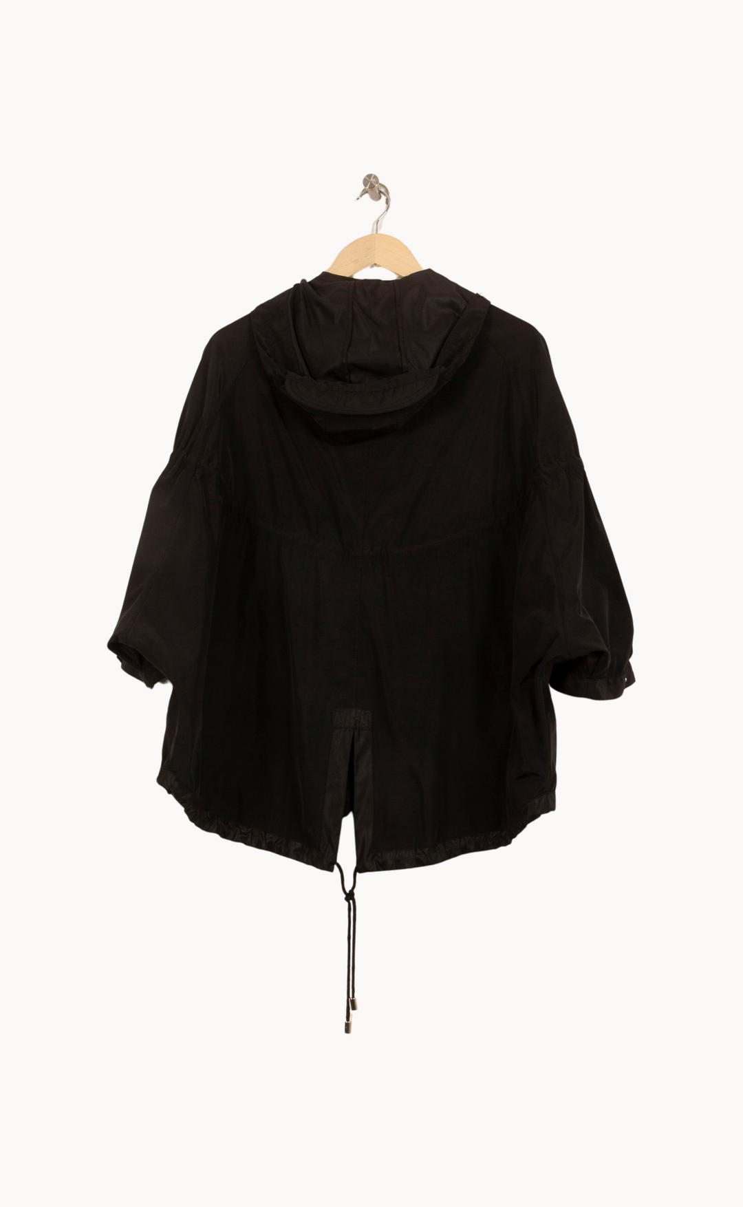 Parka Noire - Taille S/36 de la marque Sandro | PARAD50695 - Vendu par Paradigme - Image 4