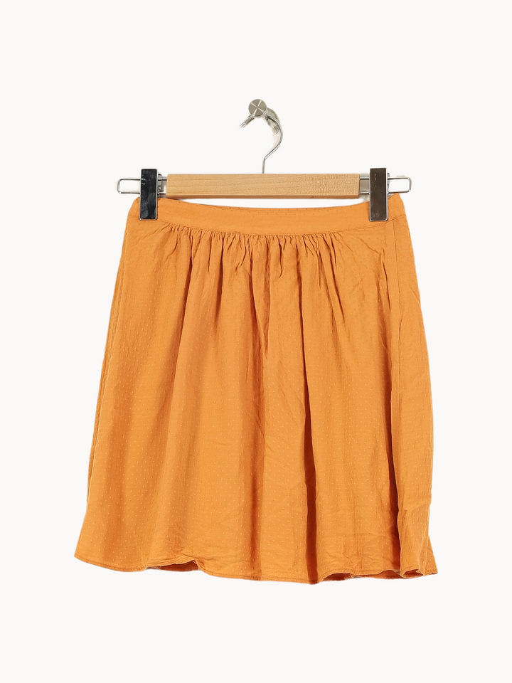 Jupe Courte Orange - Taille XS/34 de la marque Des petits hauts | PARAD66791 - Vendu par Paradigme - Image 4
