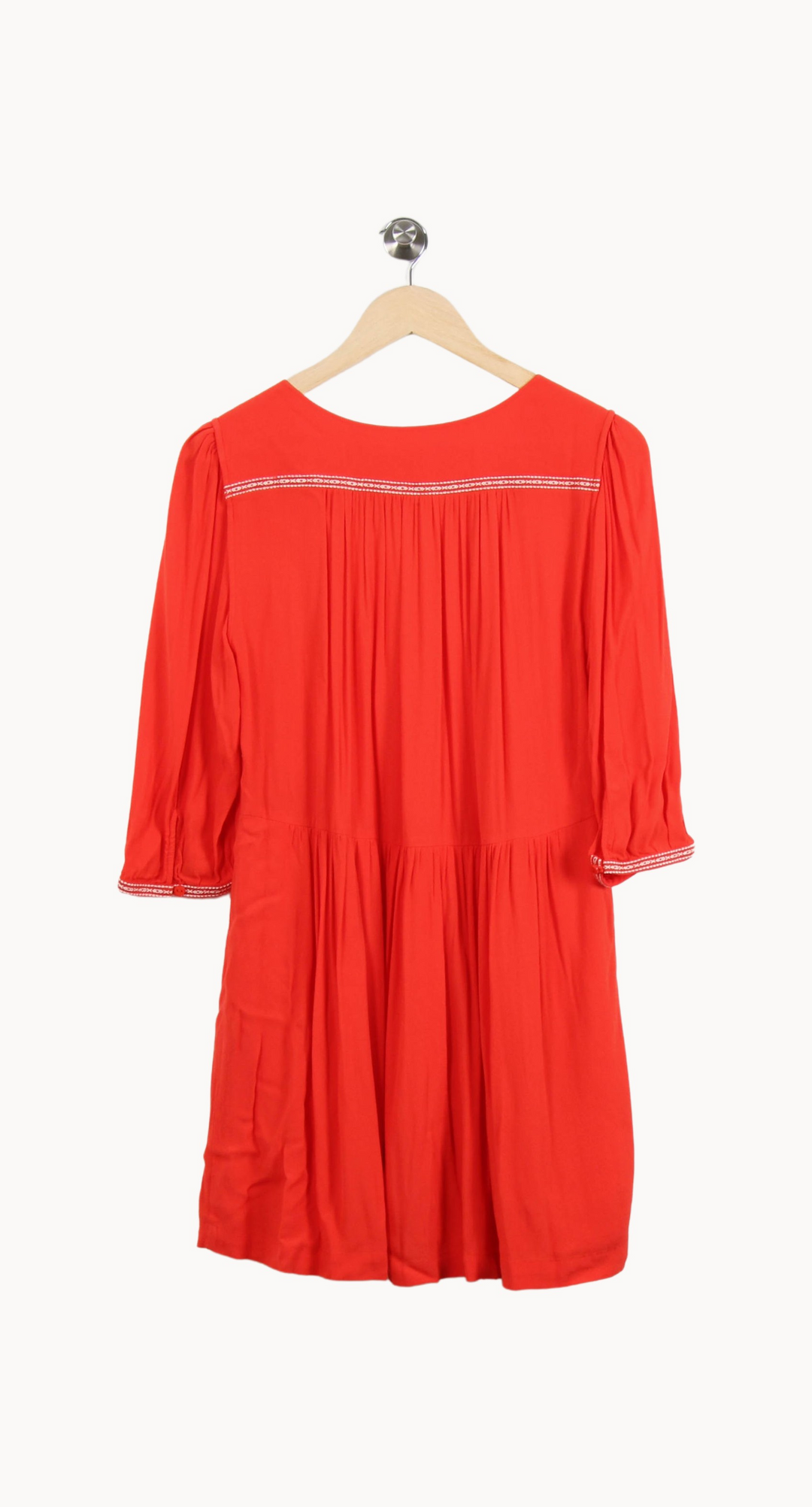 Robe Orange - Taille XS/34 de la marque ba&sh | PARAD50459 - Vendu par Paradigme - Image 4