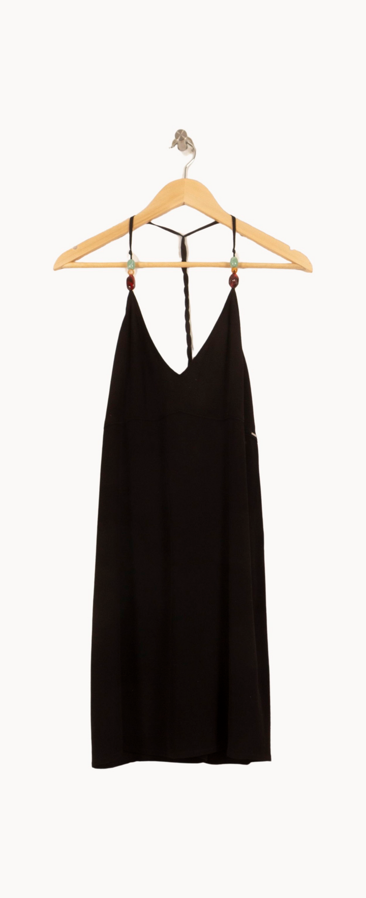 Robe Courte Noire - Taille L/40 de la marque IKKS | PARAD63800 - Vendu par Paradigme - Image 2
