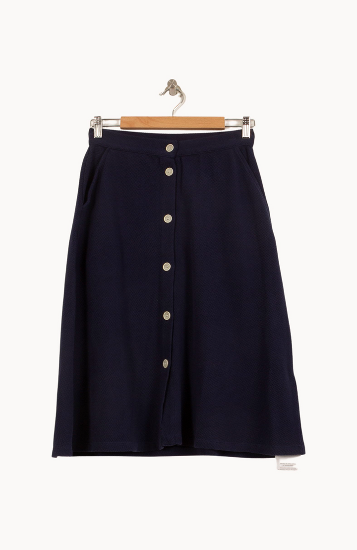 Jupe Midi Bleue - Taille S/36 de la marque Maison Kitsuné | PARAD63324 - Vendu par Paradigme - Image 2