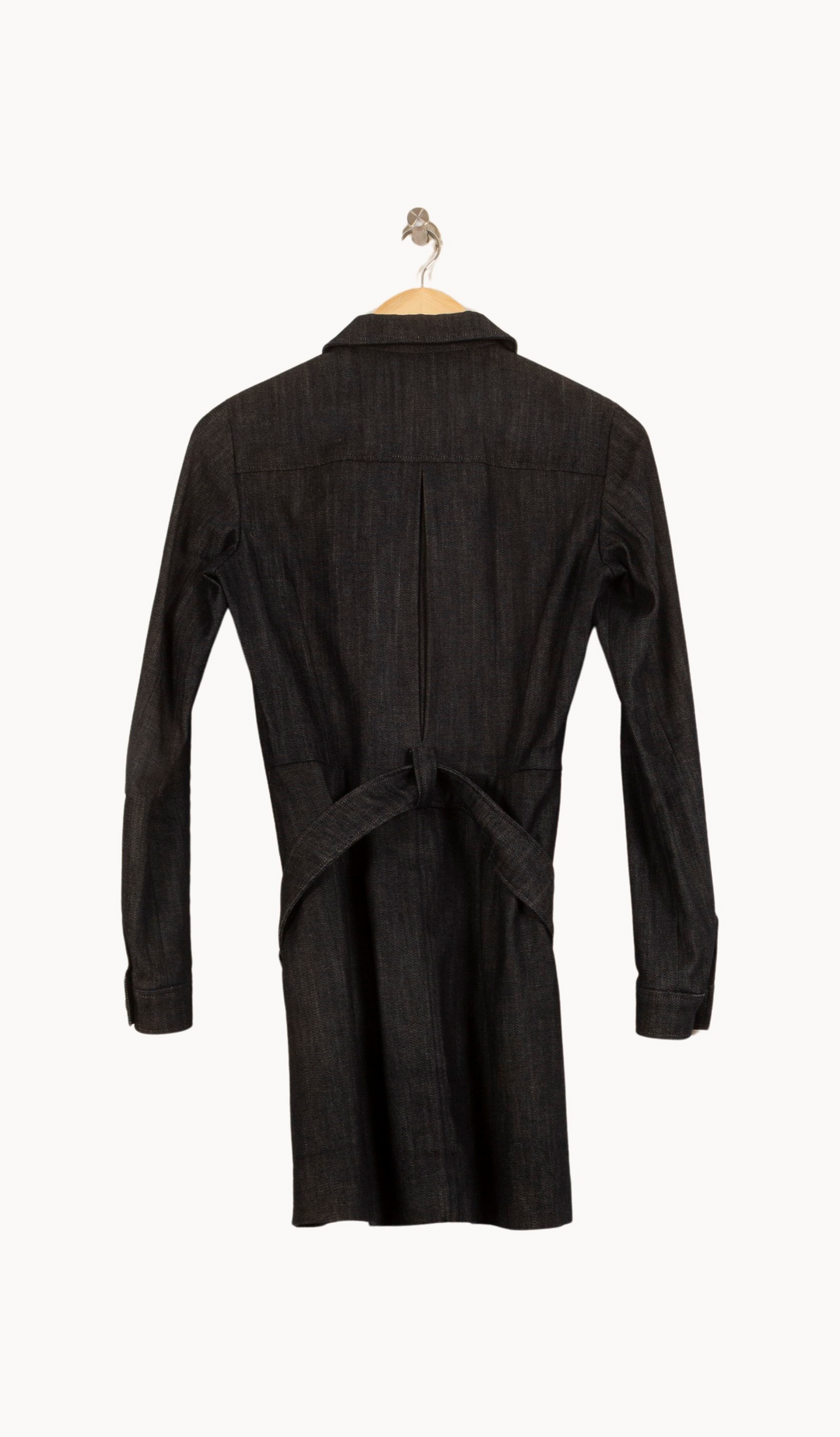 Robe Chemise Bleue - Taille XS/34 de la marque Ines de la Fressange Paris | PARAD63616 - Vendu par Paradigme - Image 4