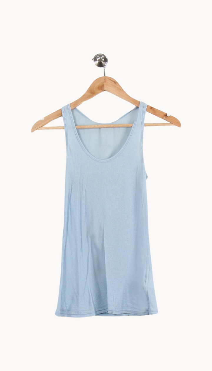 Débardeur Bleu - Taille S/36 de la marque American Vintage | PARAD69489 - Vendu par Paradigme - Image 2