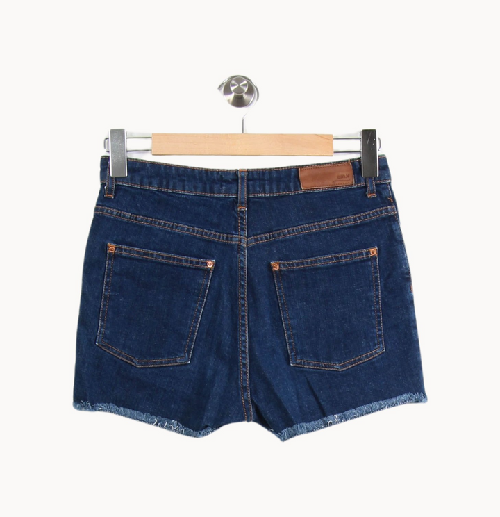 Short en Jean Bleu - Taille L/40 de la marque American Vintage | PARAD44554 - Vendu par Paradigme - Image 4