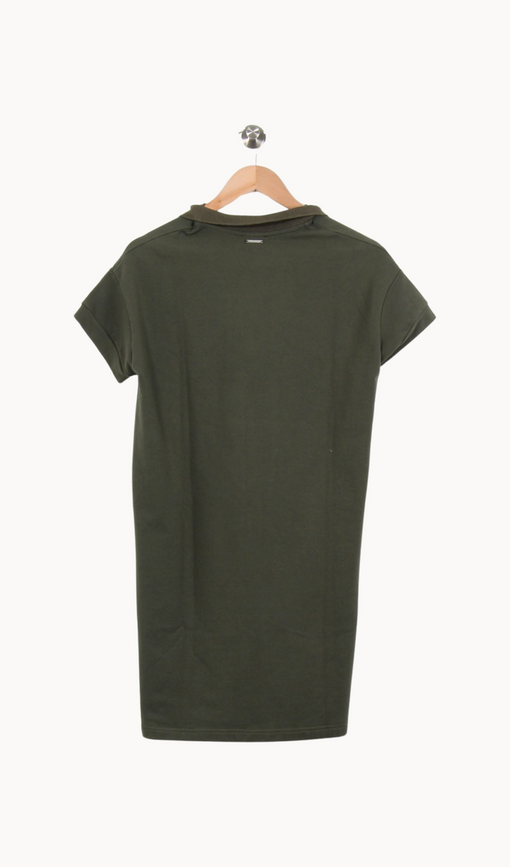Robe Polo Verte - Taille M/38 de la marque One Step | PARAD67045 - Vendu par Paradigme - Image 4
