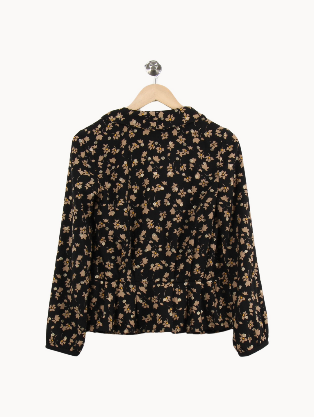 Blouse Noire et Marron - Taille XS/34 de la marque I.Code | PARAD67886 - Vendu par Paradigme - Image 4