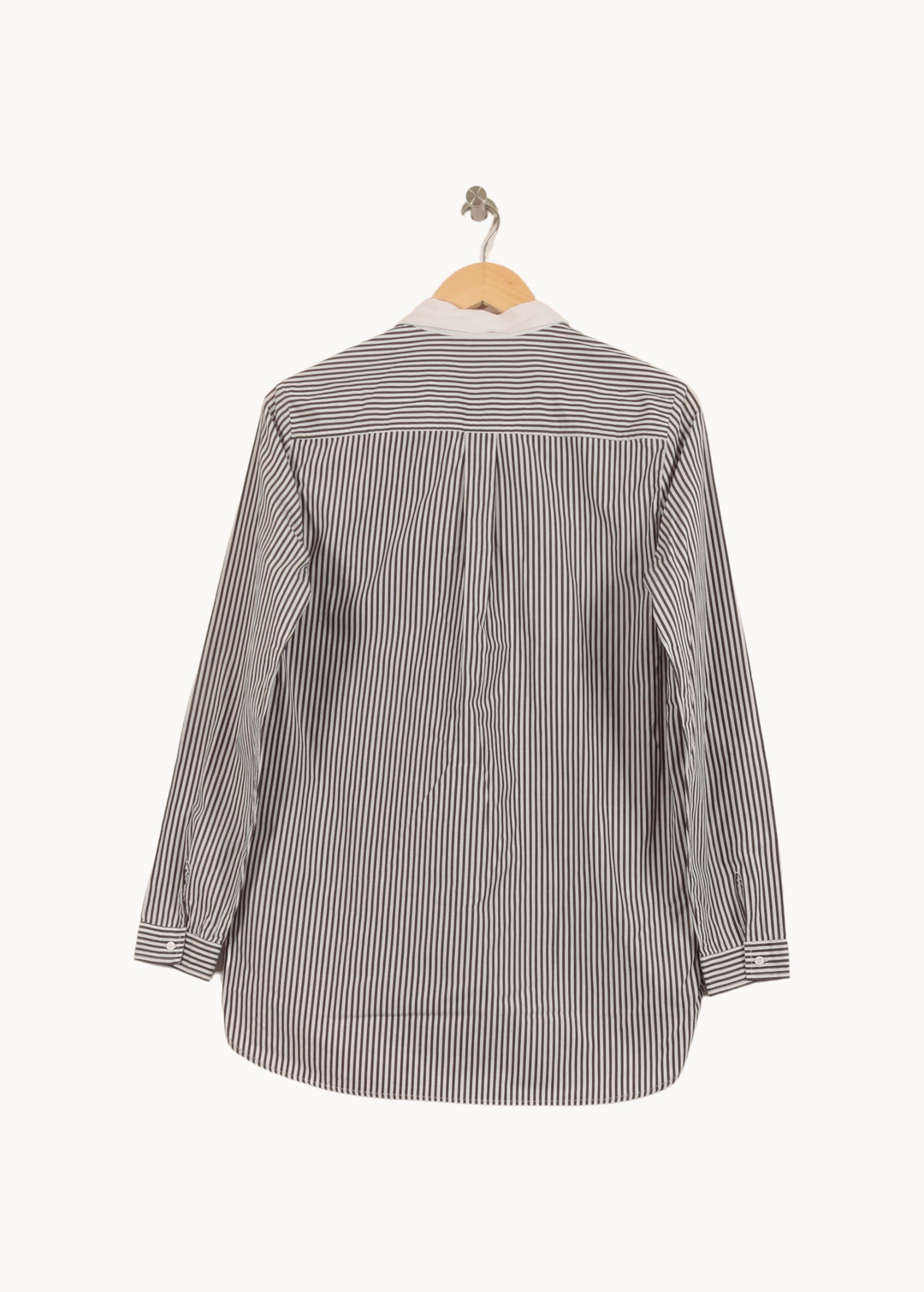Chemise Rayée Noire et Blanche - Taille L/40 de la marque Comptoir des Cotonniers | PARAD53582 - Vendu par Paradigme - Image 4