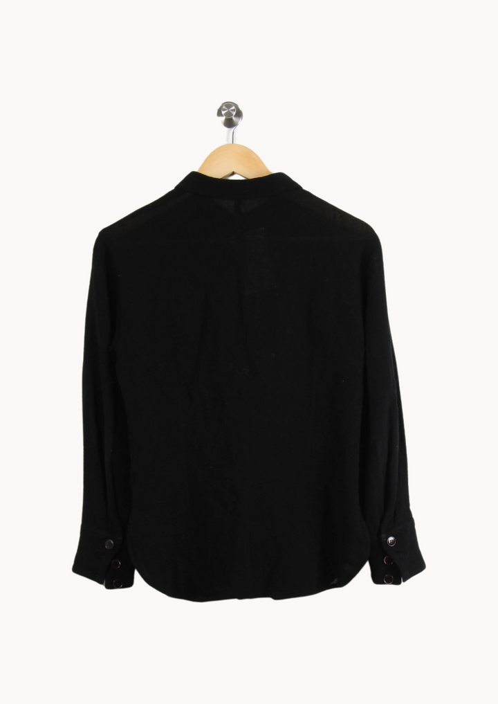 Chemise Noire - Taille S/36 de la marque Pablo | PARAD37966 - Vendu par Paradigme - Image 4