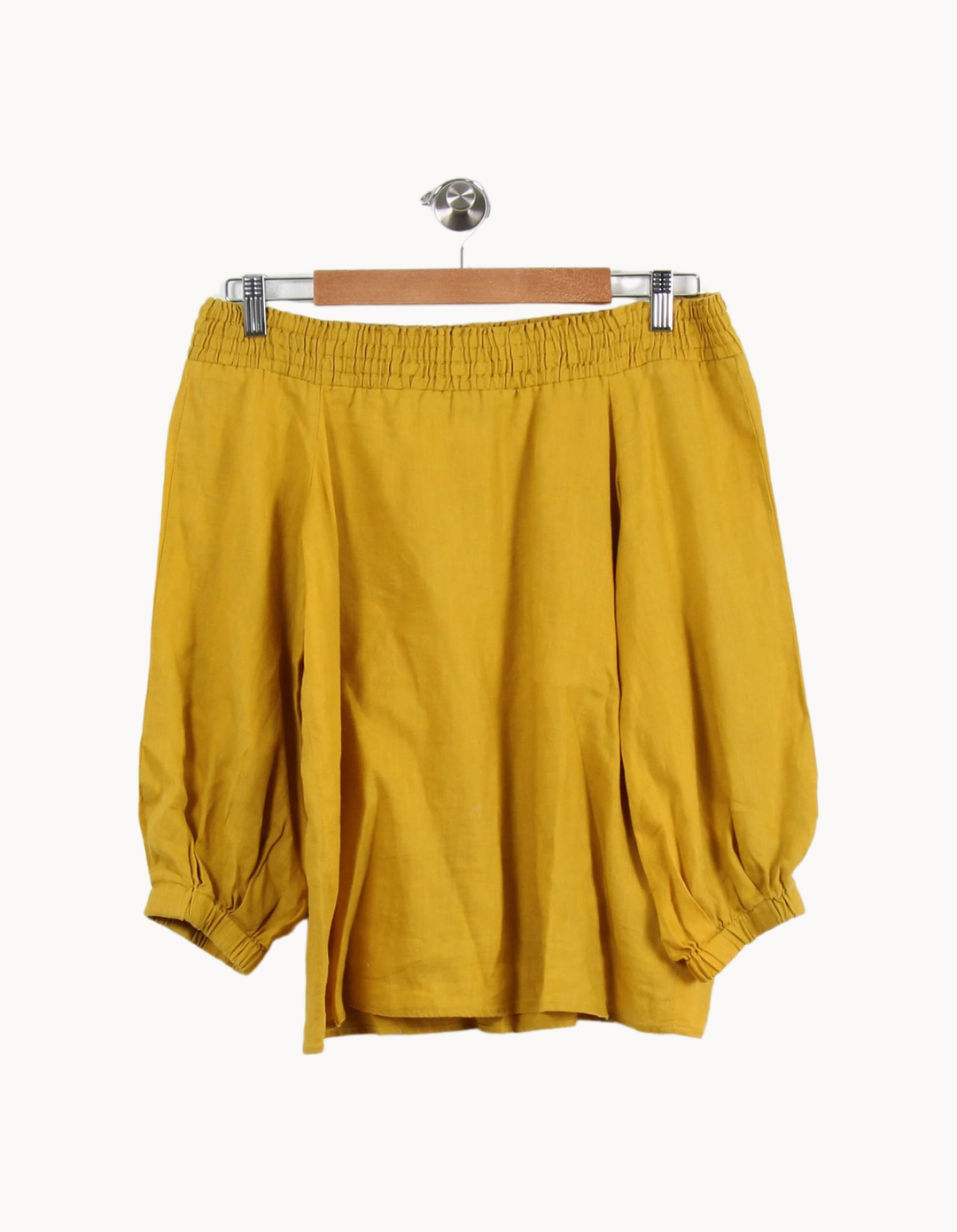 Blouse Jaune - Taille S/36 de la marque American Vintage | PARAD50144 - Vendu par Paradigme - Image 2