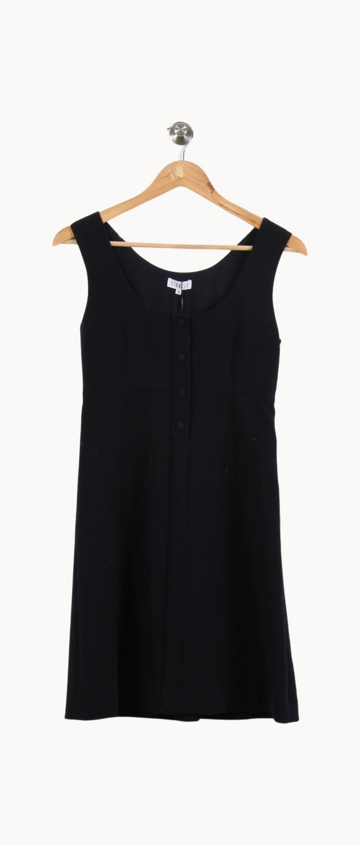 Robe Courte Noire - Taille S/36 de la marque Claudie Pierlot | PARAD52156 - Vendu par Paradigme - Image 2