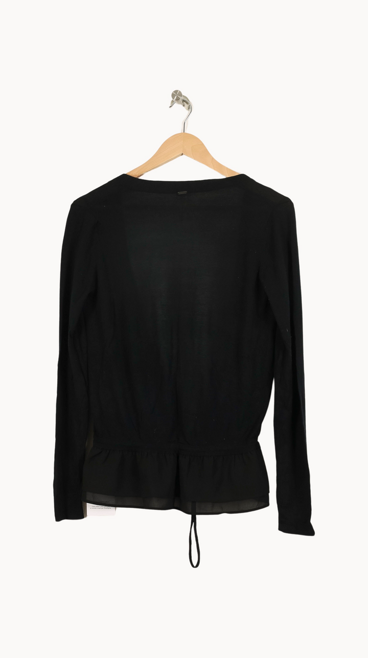 Cardigan Noir - Taille XS/34 de la marque I.Code | PARAD69347 - Vendu par Paradigme - Image 4