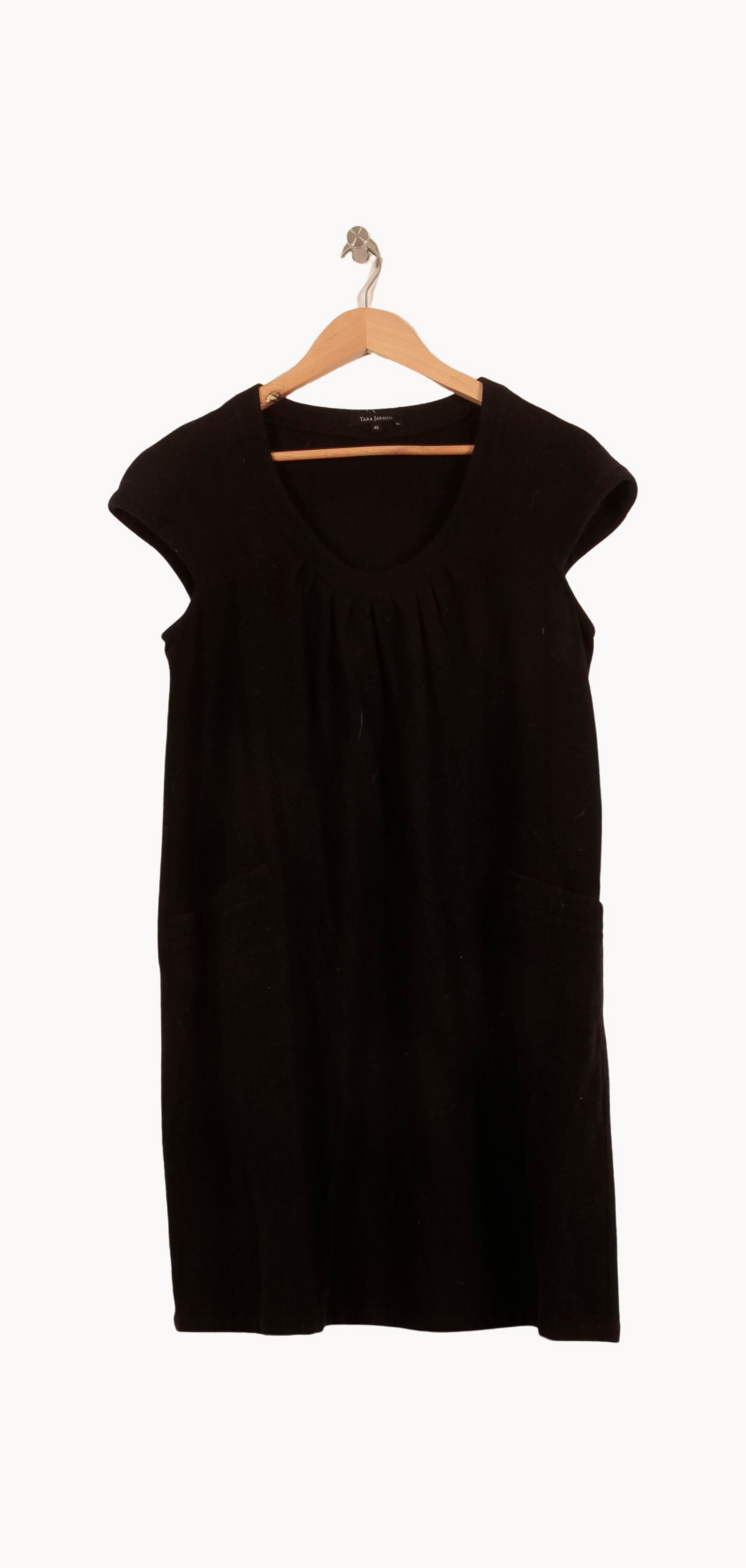 Robe Noire - Taille L/40 de la marque Tara Jarmon | PARAD39675 - Vendu par Paradigme - Image 2