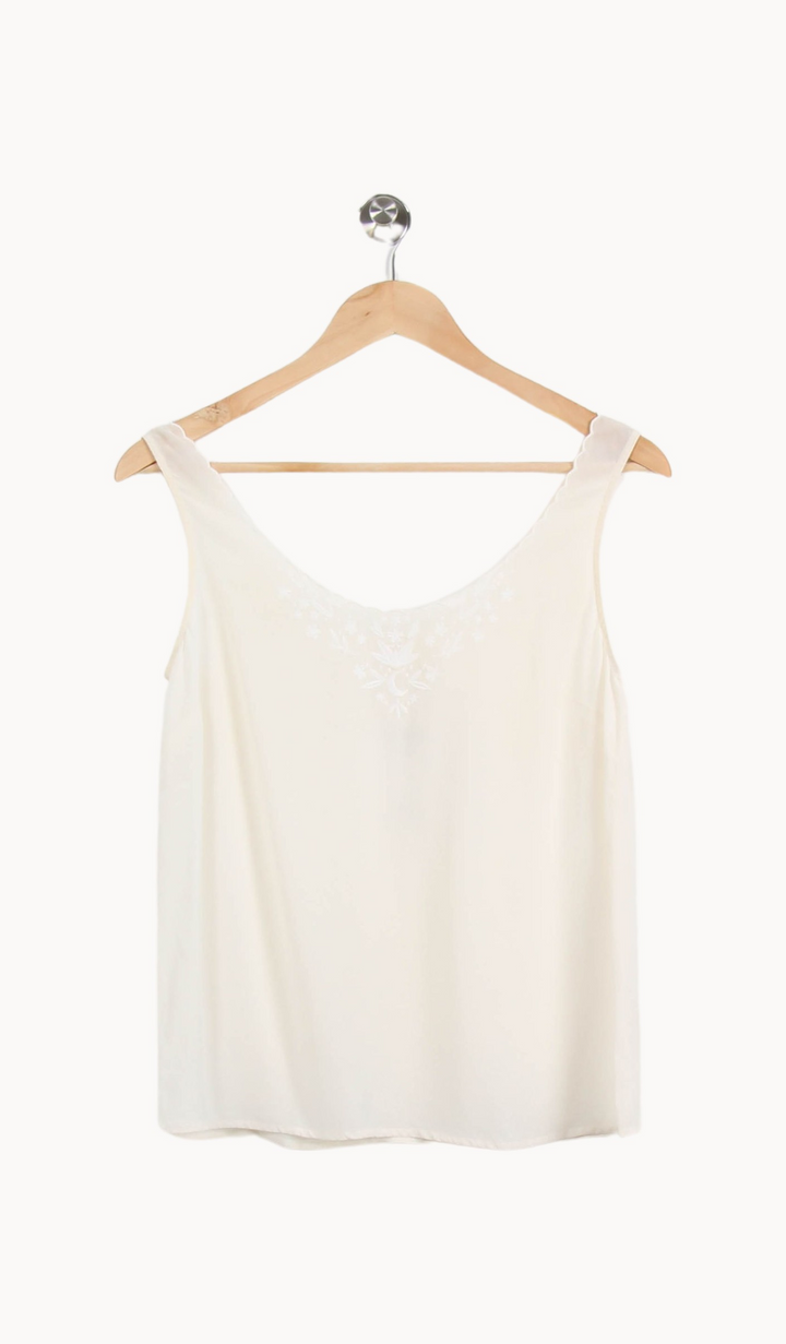 Débardeur Blanc - Taille S/36 de la marque Des petits hauts | PARAD62632 - Vendu par Paradigme - Image 2
