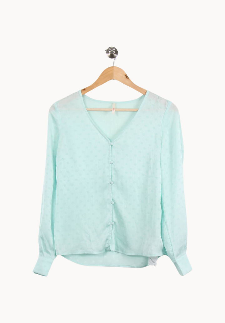 Blouse Verte - Taille XS/34 de la marque I.Code | PARAD67327 - Vendu par Paradigme - Image 2