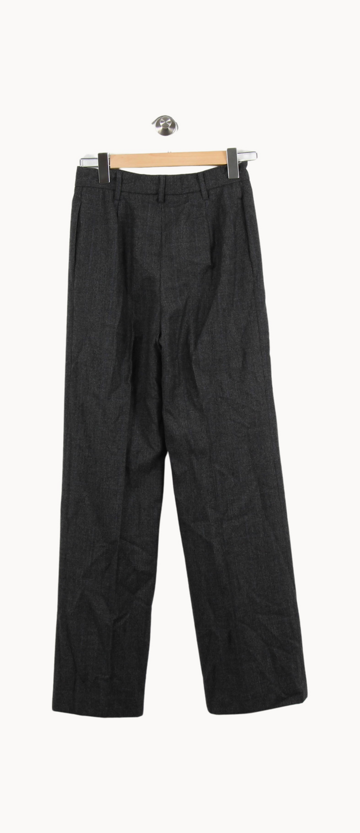 Pantalon Large Gris - Taille S/36 de la marque Max Mara | PARAD51312 - Vendu par Paradigme - Image 4