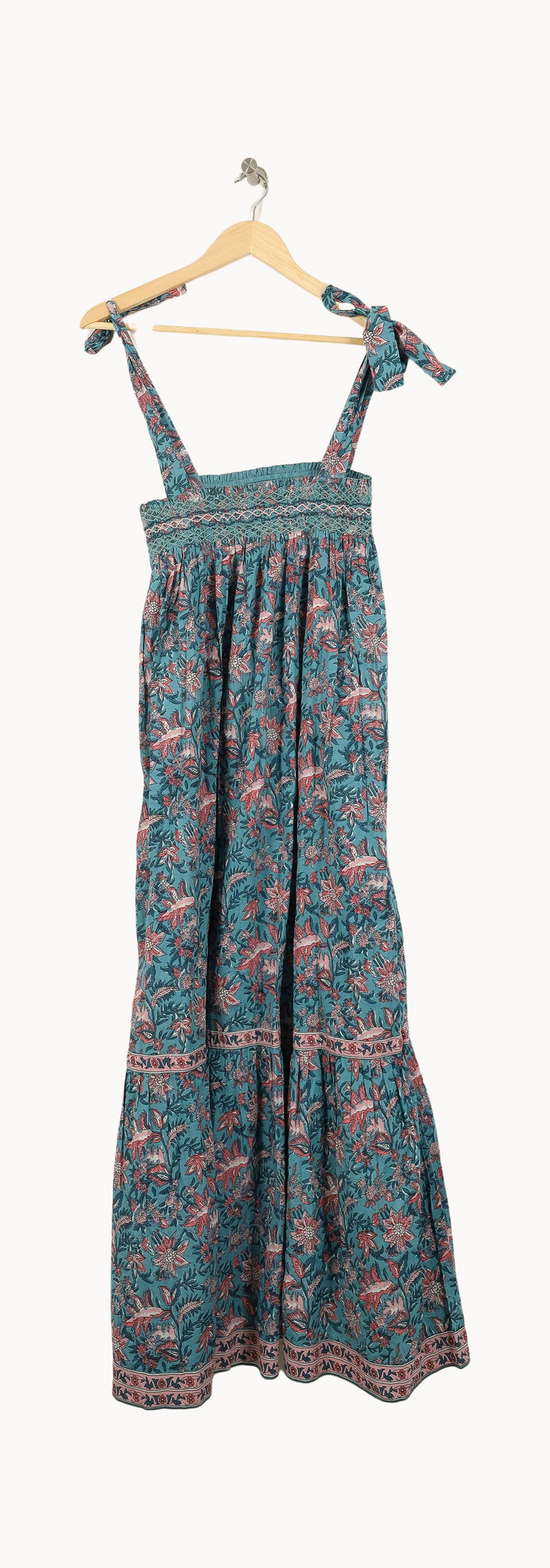 Robe Longue Bleue et Rose - Taille S/36 de la marque Louise Misha | PARAD67544 - Vendu par Paradigme - Image 2