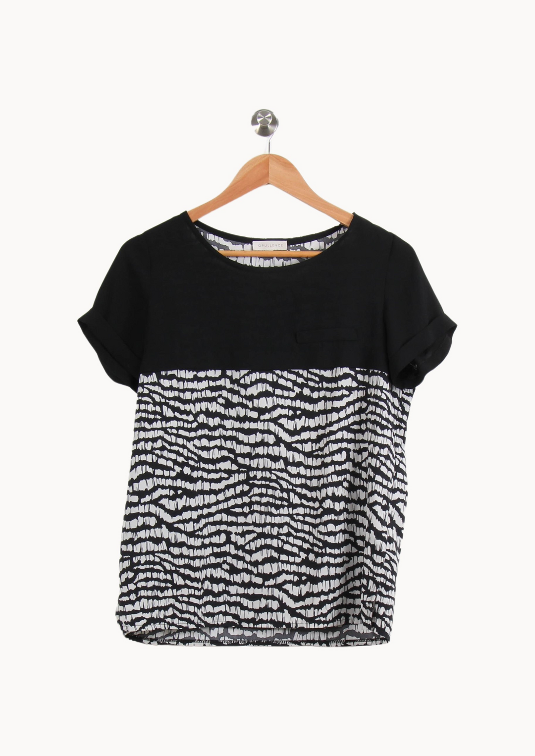 Tee-shirt Noir et Blanc - Taille T.U. de la marque Opullence | PARAD53161 - Vendu par Paradigme - Image 2