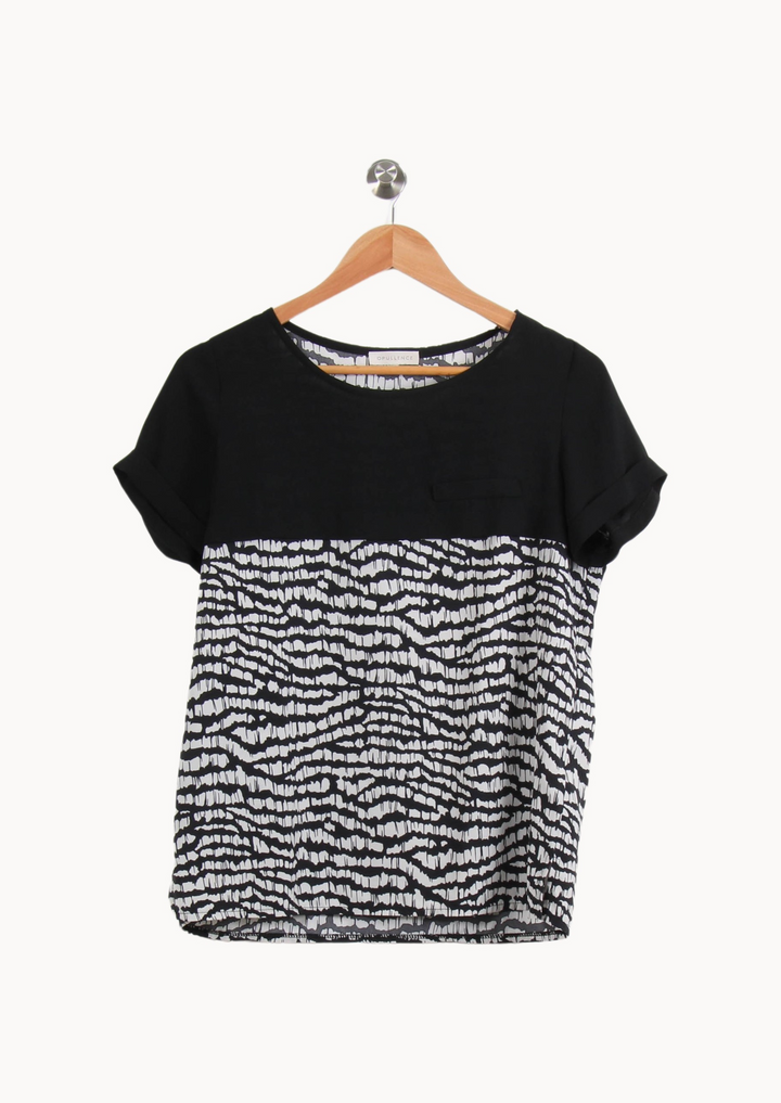Tee-shirt Noir et Blanc - Taille T.U. de la marque Opullence | PARAD53161 - Vendu par Paradigme - Image 2