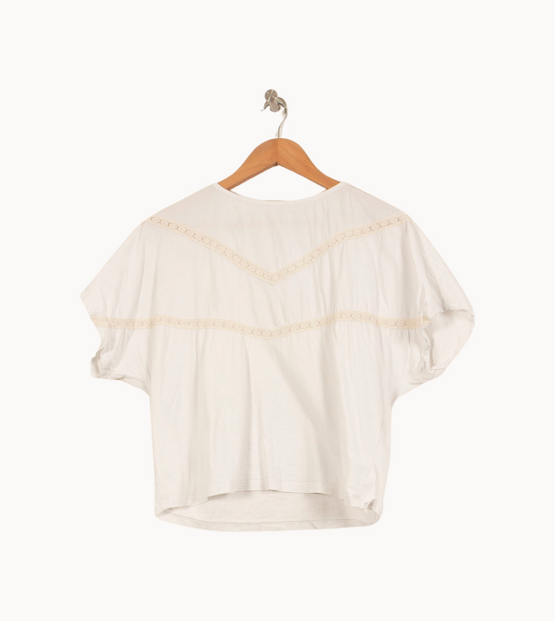 Blouse Blanche - Taille S/36 de la marque La Fée Maraboutée | PARAD63762 - Vendu par Paradigme - Image 2