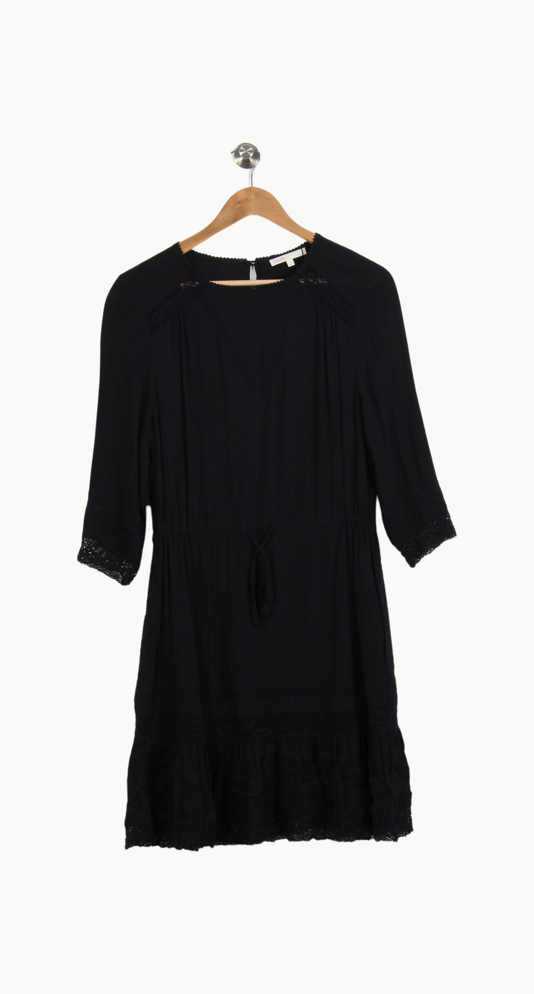 Robe Midi Bleue - Taille L/40 de la marque Maje | PARAD46327 - Vendu par Paradigme - Image 2