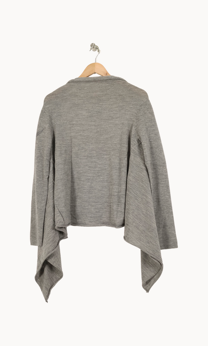 Cardigan Gris - Taille S/36 de la marque Zadig&Voltaire | PARAD46387 - Vendu par Paradigme - Image 4