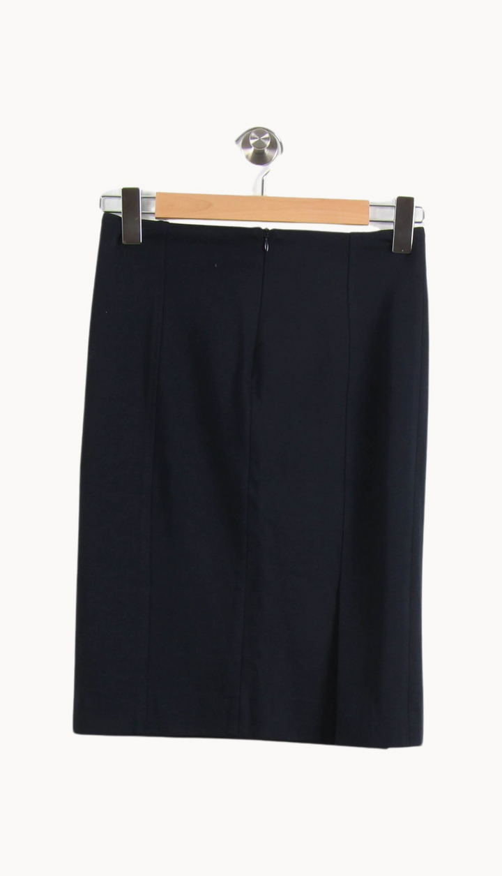 Jupe Crayon Bleue - Taille S/36 de la marque Tara Jarmon | PARAD64929 - Vendu par Paradigme - Image 2