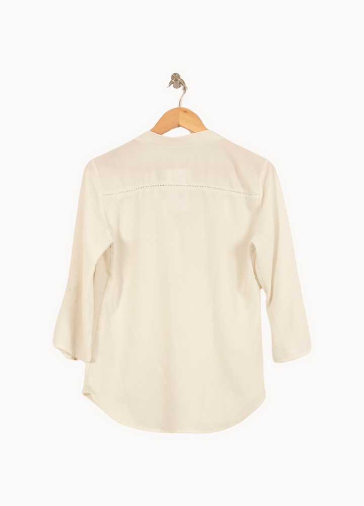 Blouse Beige - Taille S/36 de la marque Sud express | PARAD63958 - Vendu par Paradigme - Image 4