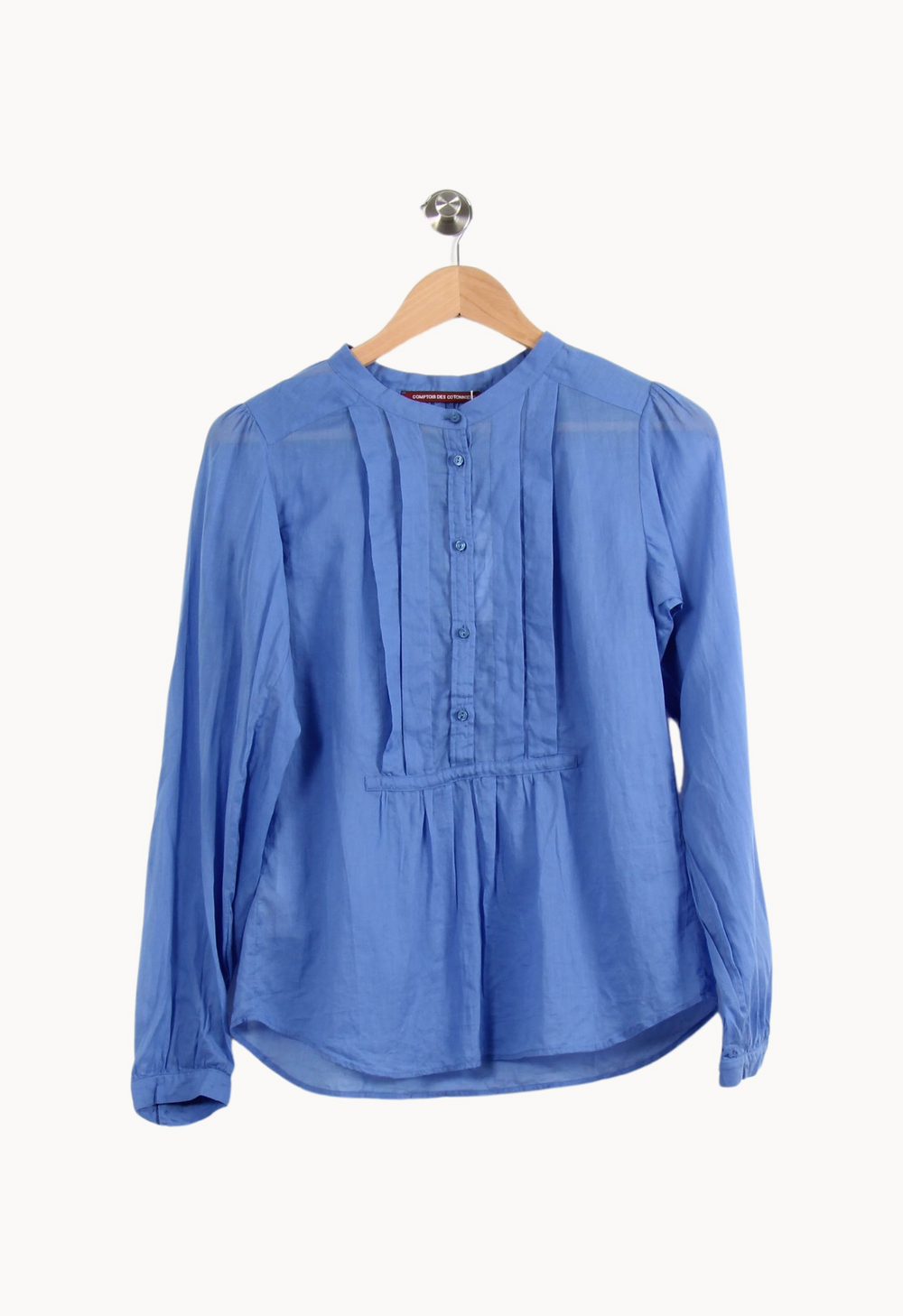 Blouse Bleue - Taille S/36 de la marque Comptoir des Cotonniers | PARAD16543 - Vendu par Paradigme - Image 2