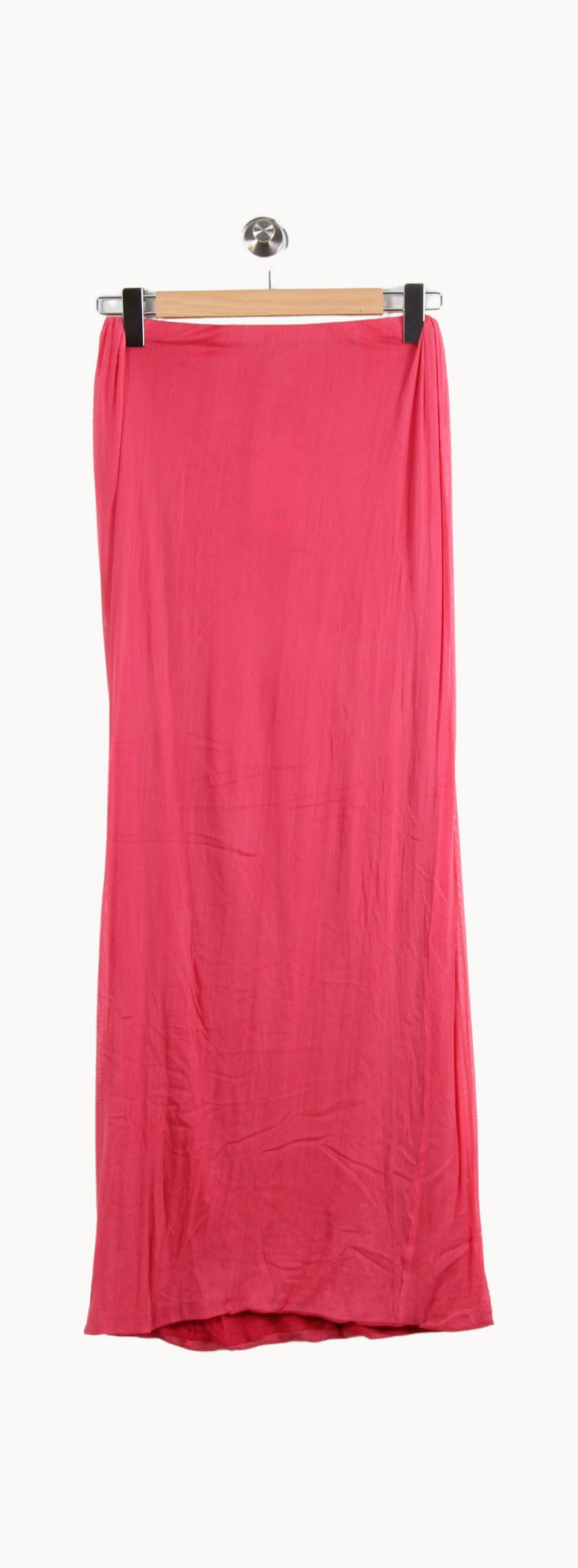 Jupe Longue Rose - Taille S/36 de la marque Maje | PARAD44741 - Vendu par Paradigme - Image 4