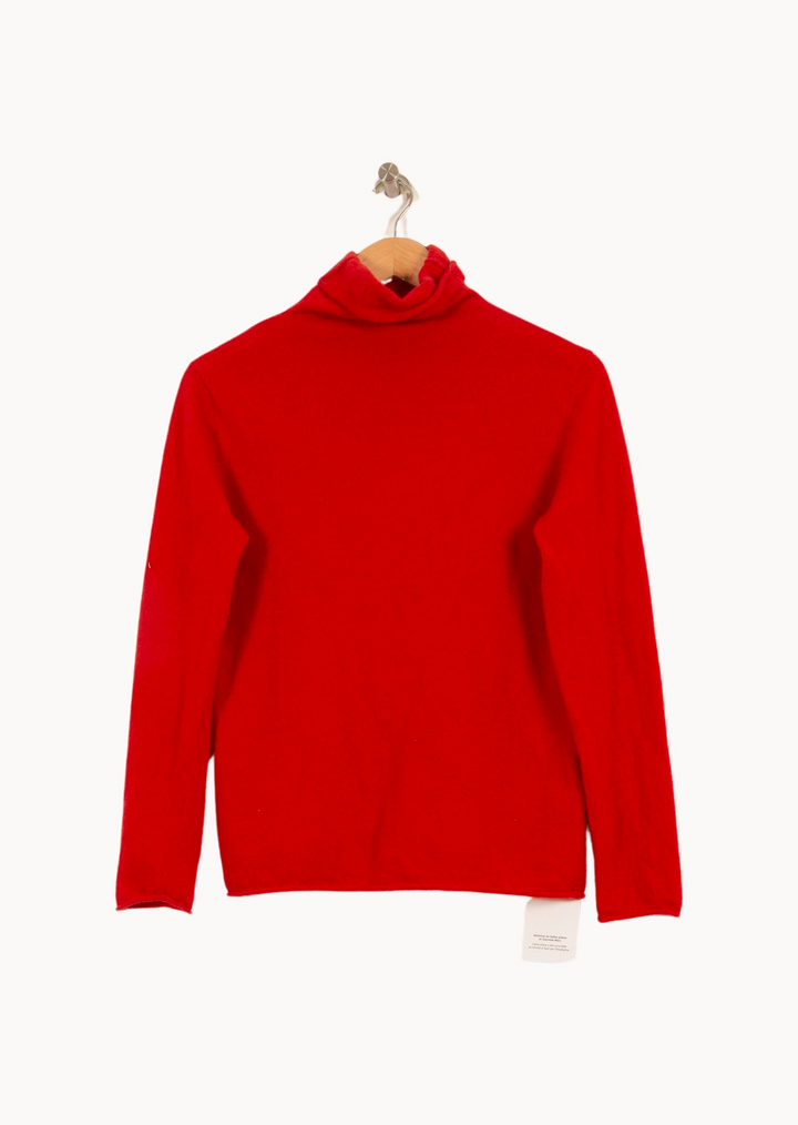 Pull Rouge - Taille L/40 de la marque Caroll | PARAD64978 - Vendu par Paradigme - Image 2