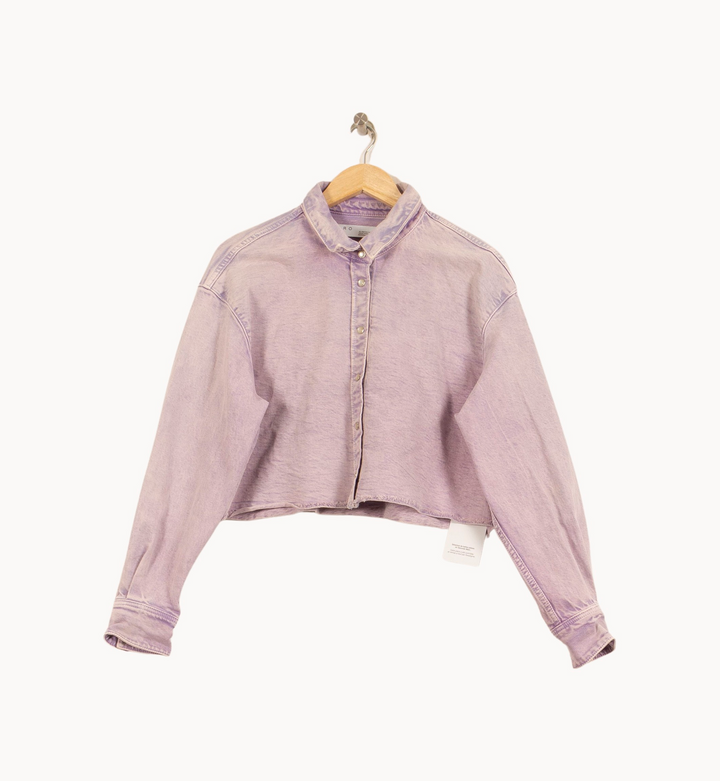Veste Violette - Taille L/40 de la marque IRO | PARAD53535 - Vendu par Paradigme - Image 2