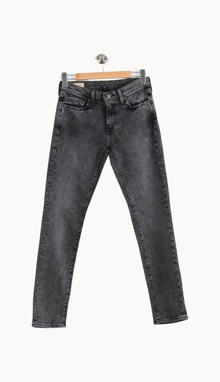 Jean Droit Gris - Taille M/38 de la marque Levi's | PARAD52479 - Vendu par Paradigme - Image 2