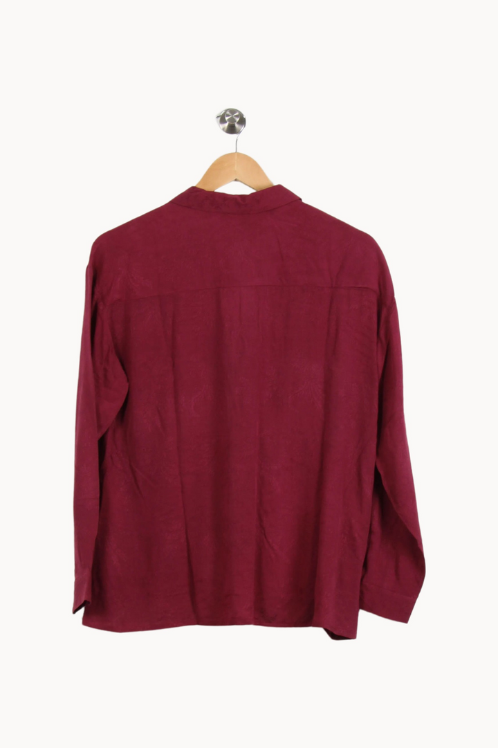 Chemise Bordeaux - Taille M/38 de la marque Karl Marc John | PARAD65289 - Vendu par Paradigme - Image 4