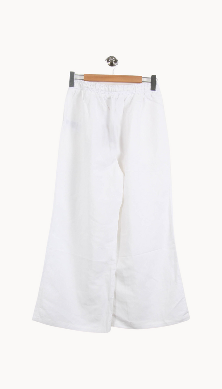Pantalon Large Blanc - Taille XL/42 de la marque La Fée Maraboutée | PARAD67143 - Vendu par Paradigme - Image 4
