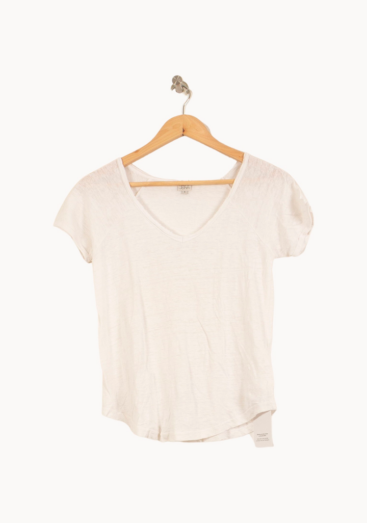 Tee-shirt Blanc - Taille S/36 de la marque Karl Marc John | PARAD65033 - Vendu par Paradigme - Image 2