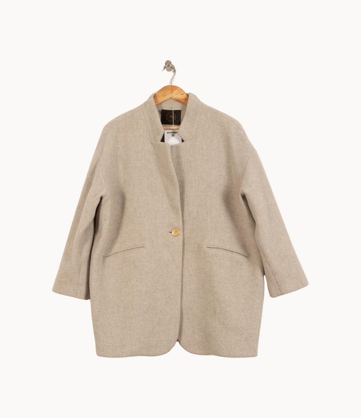 Manteau Gris - Taille S/36 de la marque Des petits hauts | PARAD64208 - Vendu par Paradigme - Image 2