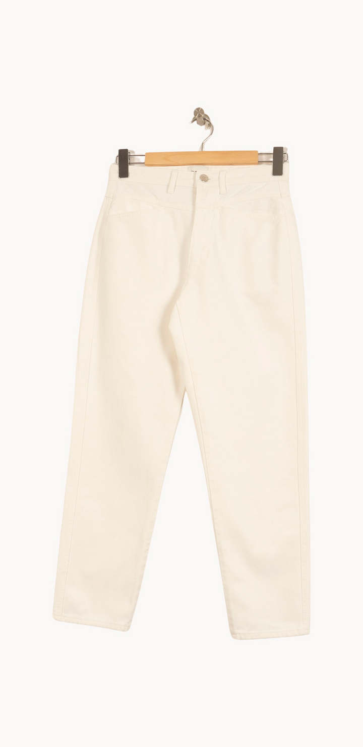 Jean Blanc - Taille M/38 de la marque Claudie Pierlot | PARAD45997 - Vendu par Paradigme - Image 2